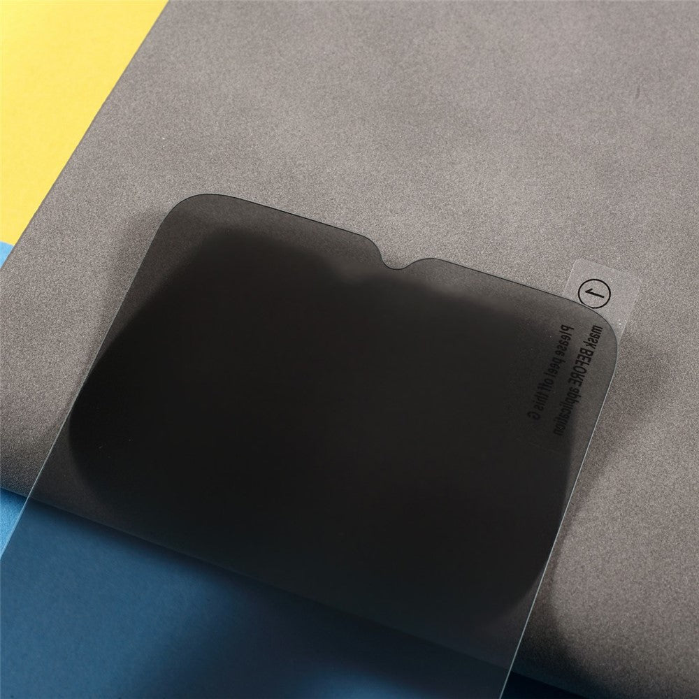 Til Samsung Galaxy A07 4G / A06 4G / A06 5G Anti-Spy Hærdet Glas Skærmbeskytter Anti-ridse Fuld Dækning Skærmfilm