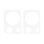 2Pcs  /  Set For Xiaomi 13 Lite / Civi 2 5G Camera Lens Protector Precise Cutout Tempered Glass 3D Arc Edge Ultra Clear Lens Film
