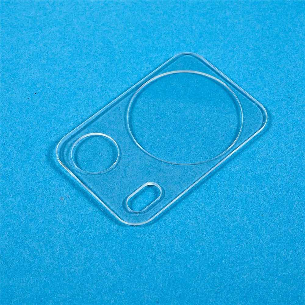 2Pcs  /  Set For Xiaomi 13 Lite / Civi 2 5G Camera Lens Protector Precise Cutout Tempered Glass 3D Arc Edge Ultra Clear Lens Film