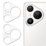 2Pcs For Huawei Pura 80 Ultra Camera Lens Protector 3D Arc Edge Anti-Scratch Tempered Glass Lens Film