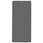 Xiaomi 12T 5G / 12T Pro 5G / Redmi K50 Ultra 5G Anti-spion Heltäckande Silk Print Skärmskydd Sidolim Explosionsskydd Härdat Glas Film
