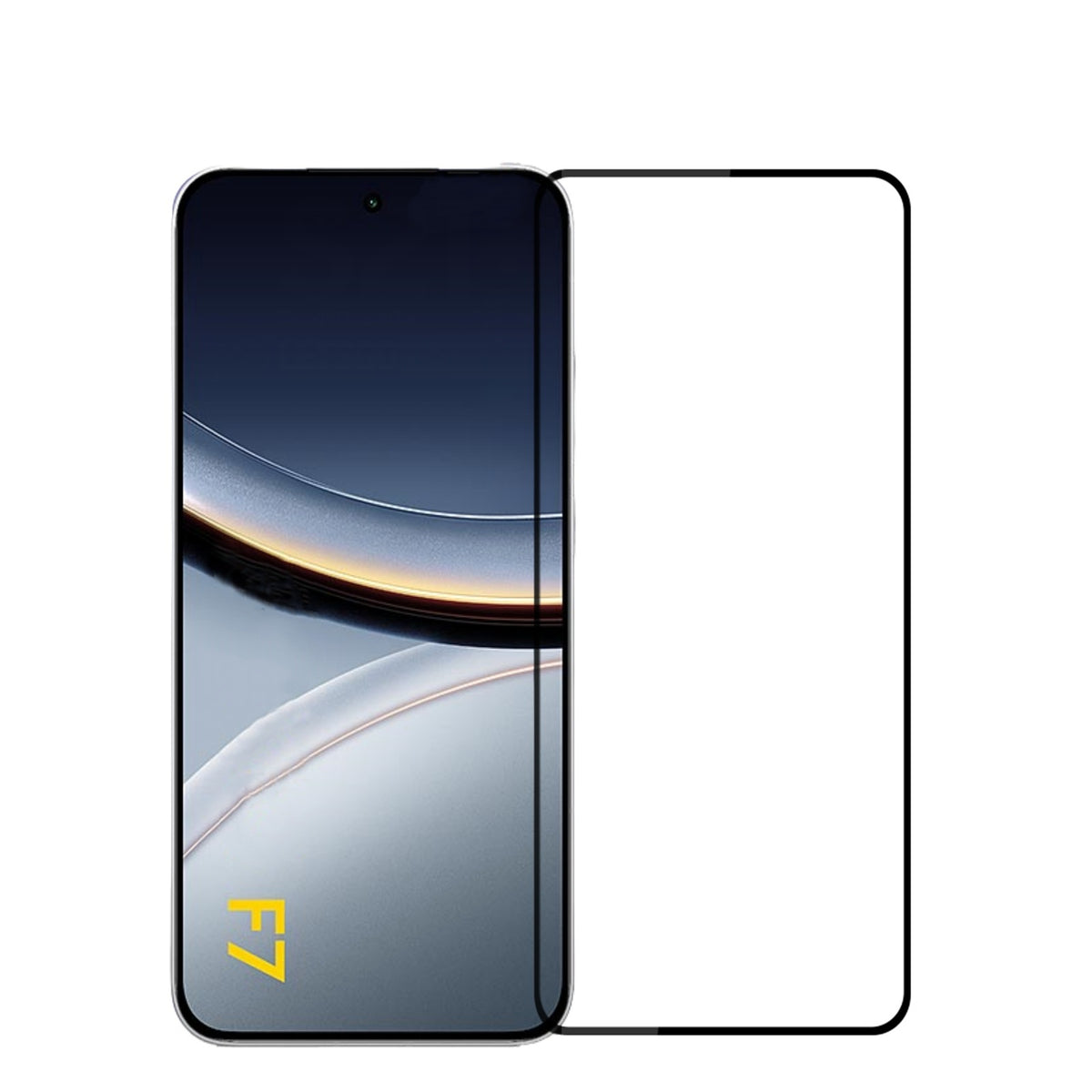 MOFI For Xiaomi Poco F7 5G / Redmi Turbo 4 Pro 5G Screen Protector  9H Full Glue Full Coverage High Aluminum-Silicon Glass Film