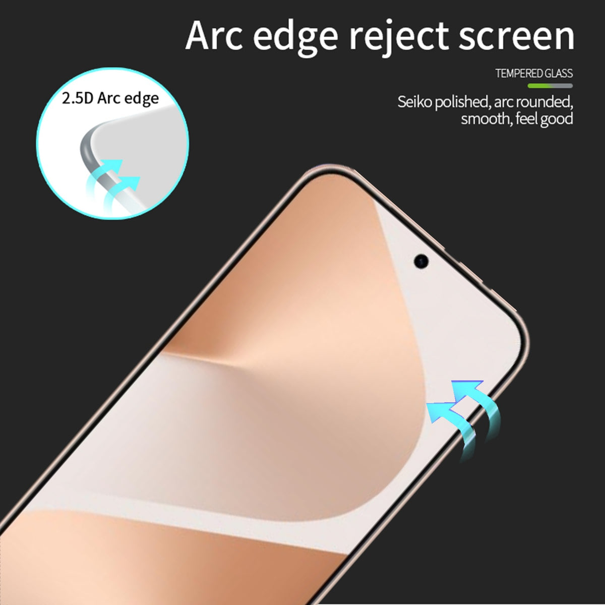 MOFI For Huawei Pura 80 Screen Protector  9H Full Glue Full Coverage High Aluminum-Silicon Glass Film