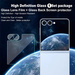 IMAK kameralinsefilm + hærdet glas-bagsideskærmbeskyttelse til Samsung Galaxy Z Flip8 / Z Flip7 5G