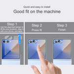 IMAK kameralinsefilm + hærdet glas-bagsideskærmbeskyttelse til Samsung Galaxy Z Flip8 / Z Flip7 5G