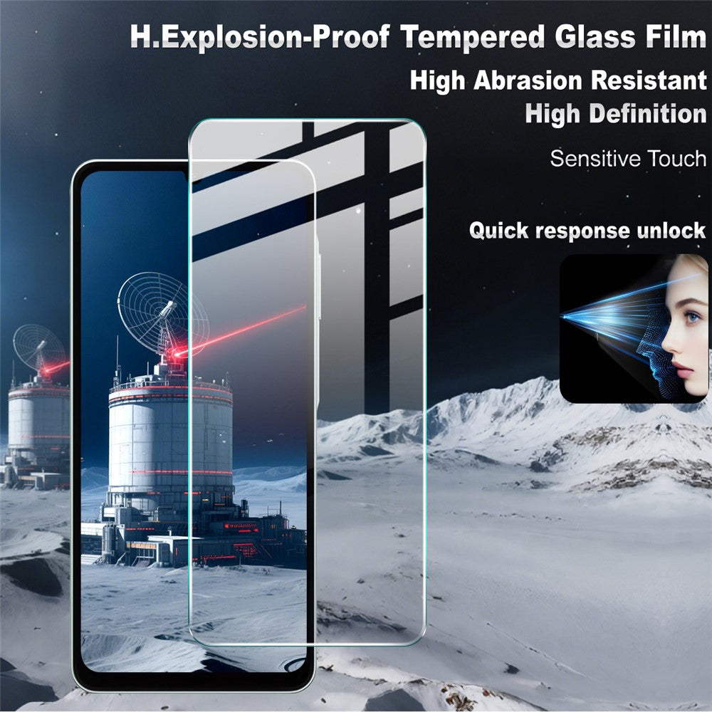IMAK H Series For Samsung Galaxy M17e 5G / A07 4G Tempered Glass Screen Protector Shatter-Proof Protection