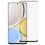 Full Glue Tempered Glass Screen Protector for Honor X9 4G, Full Cover Silk Printing Ultra Clear Protective Film