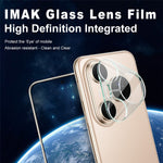 IMAK För Huawei Pura 80 Pro / Pura 80 Pro+ Härdat Glas Kameralinsskydd + Akryllinsskydd