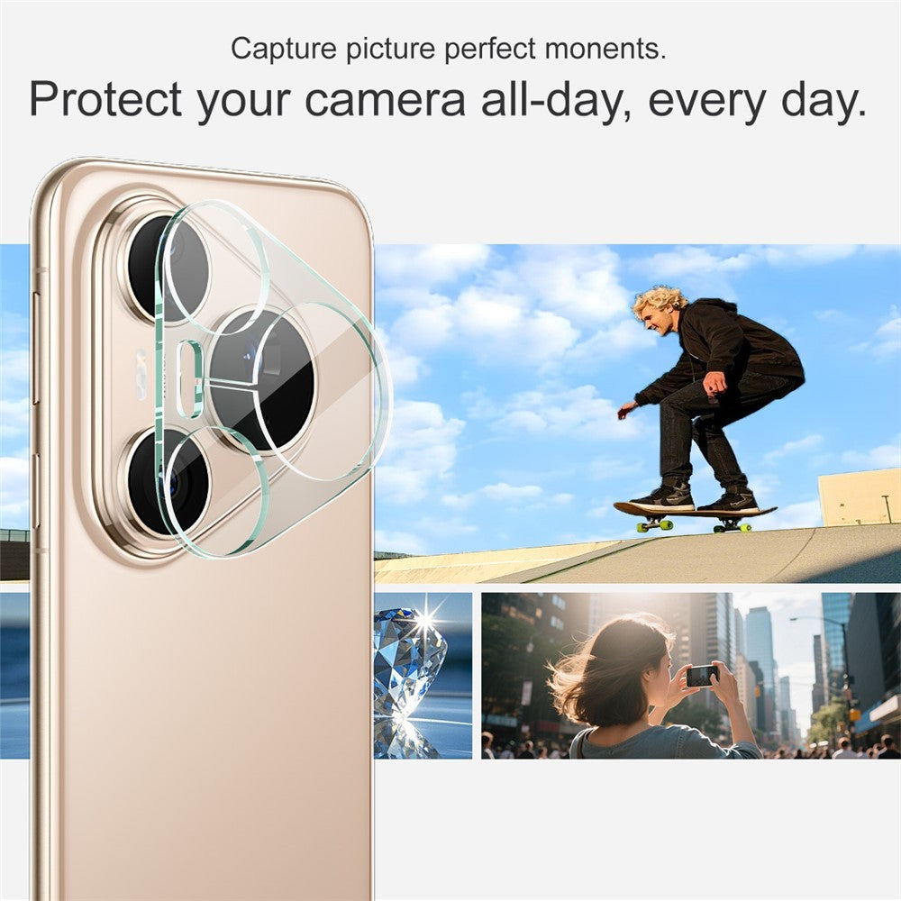 IMAK För Huawei Pura 80 Pro / Pura 80 Pro+ Härdat Glas Kameralinsskydd + Akryllinsskydd