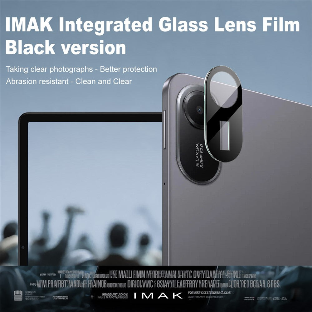 IMAK For Xiaomi Redmi Pad 2 11 Camera Lens Protector Tempered Glass HD Clear Lens Film (Black Version)