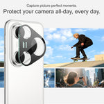 IMAK For Huawei Pura 80 Pro / Pura 80 Pro+ Camera Lens Protector Tempered Glass HD Clear Lens Film (Black Version)