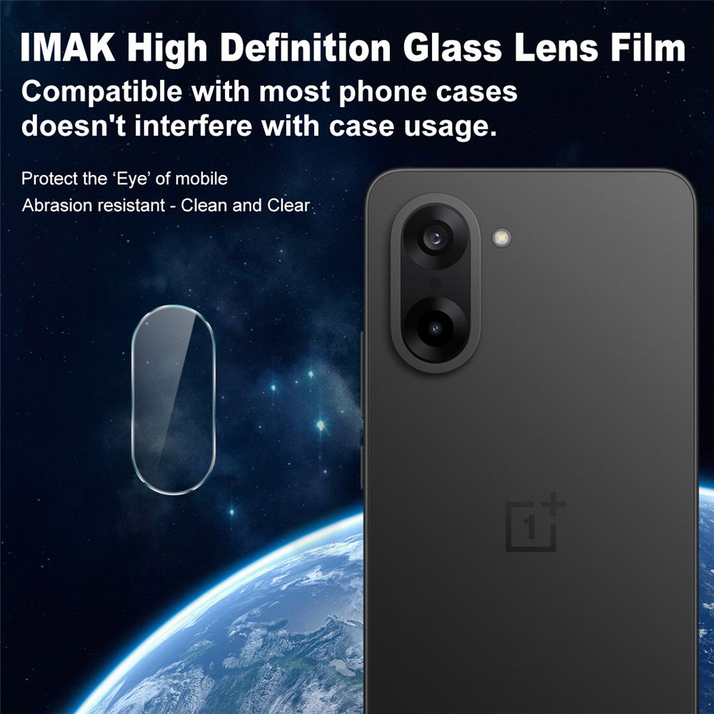 IMAK til OnePlus Ace 5 Racing 5G / Nord CE5 5G Kameraglasbeskytter HD Hærdet Glas Baglinsefilm (Nedskaleret version)
