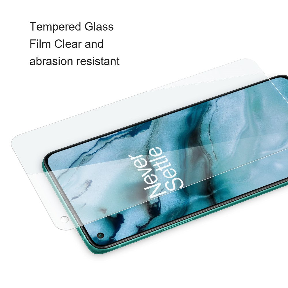 AMORUS til OnePlus Nord CE5 5G / Ace 5 Racing 5G Skærmbeskytter 2.5D Arc Edge 9H Højt aluminium-silicium glasfilm