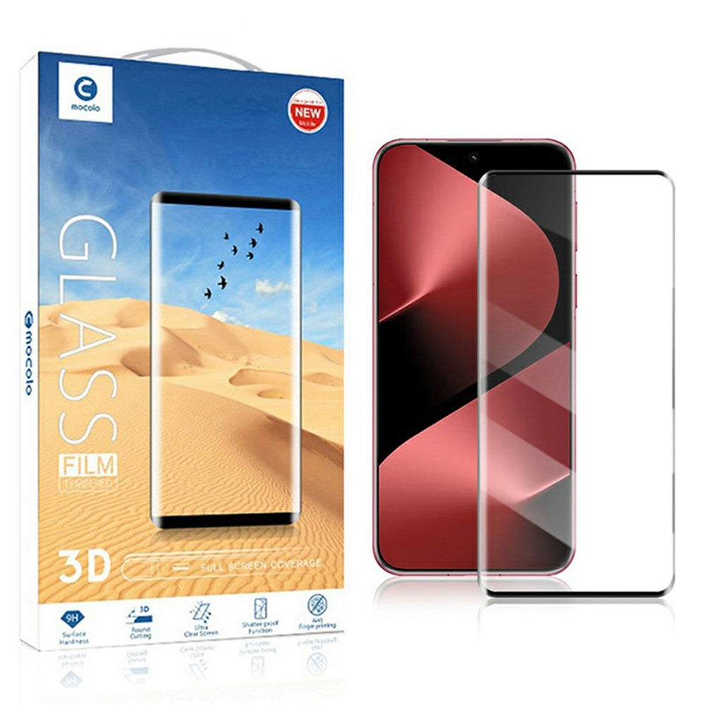 MOCOLO-skærmbeskyttelse til Huawei Pura 80 Pro / Pura 80 Pro+ / Pura 80 Ultra, 3D-buet hærdet glasfilm