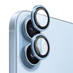 NORTHJO For iPhone 17 Camera Lens Protector Tempered Glass Lens Film Metal Ring Guard 1:1 Original Design
