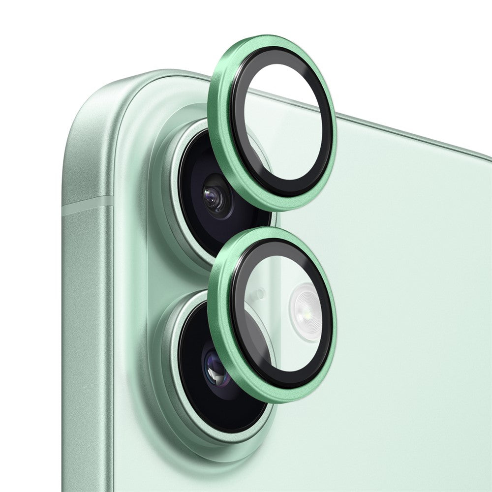 NORTHJO For iPhone 17 Camera Lens Protector Tempered Glass Lens Film Metal Ring Guard 1:1 Original Design
