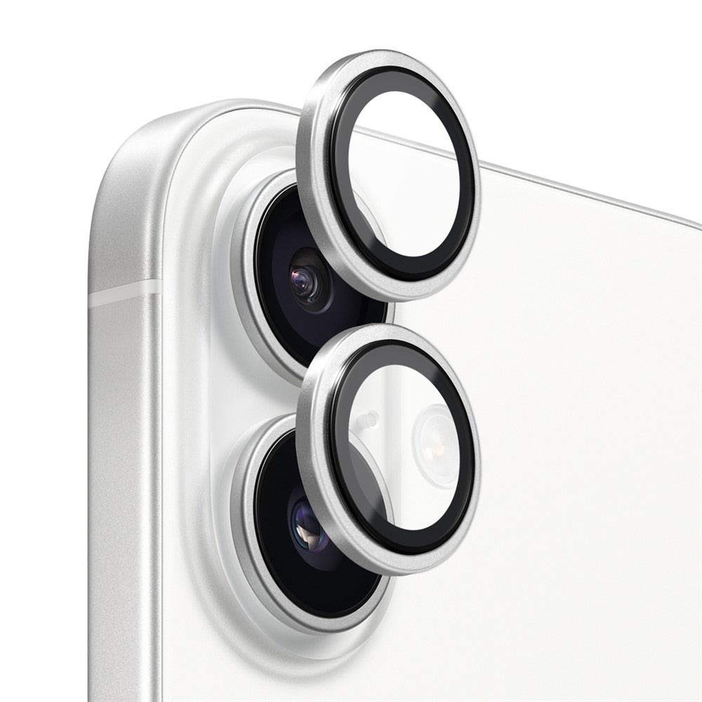 NORTHJO For iPhone 17 Camera Lens Protector Tempered Glass Lens Film Metal Ring Guard 1:1 Original Design