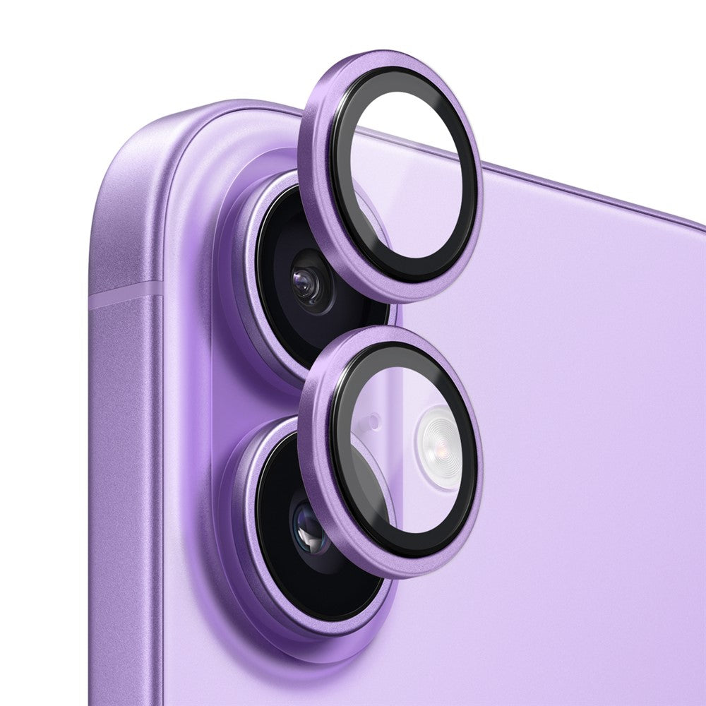NORTHJO For iPhone 17 Camera Lens Protector Tempered Glass Lens Film Metal Ring Guard 1:1 Original Design