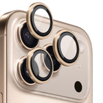 NORTHJO til iPhone 17 Pro Max / 17 Pro Kameralinsebeskytter Hærdet glas linsefilm Metalringbeskytter 1:1 Originalt design