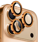 NORTHJO 1 sæt til iPhone 17 Pro Max / 17 Pro hærdet glas kameralinsefilm CD-årer metalring linsebeskyttelse