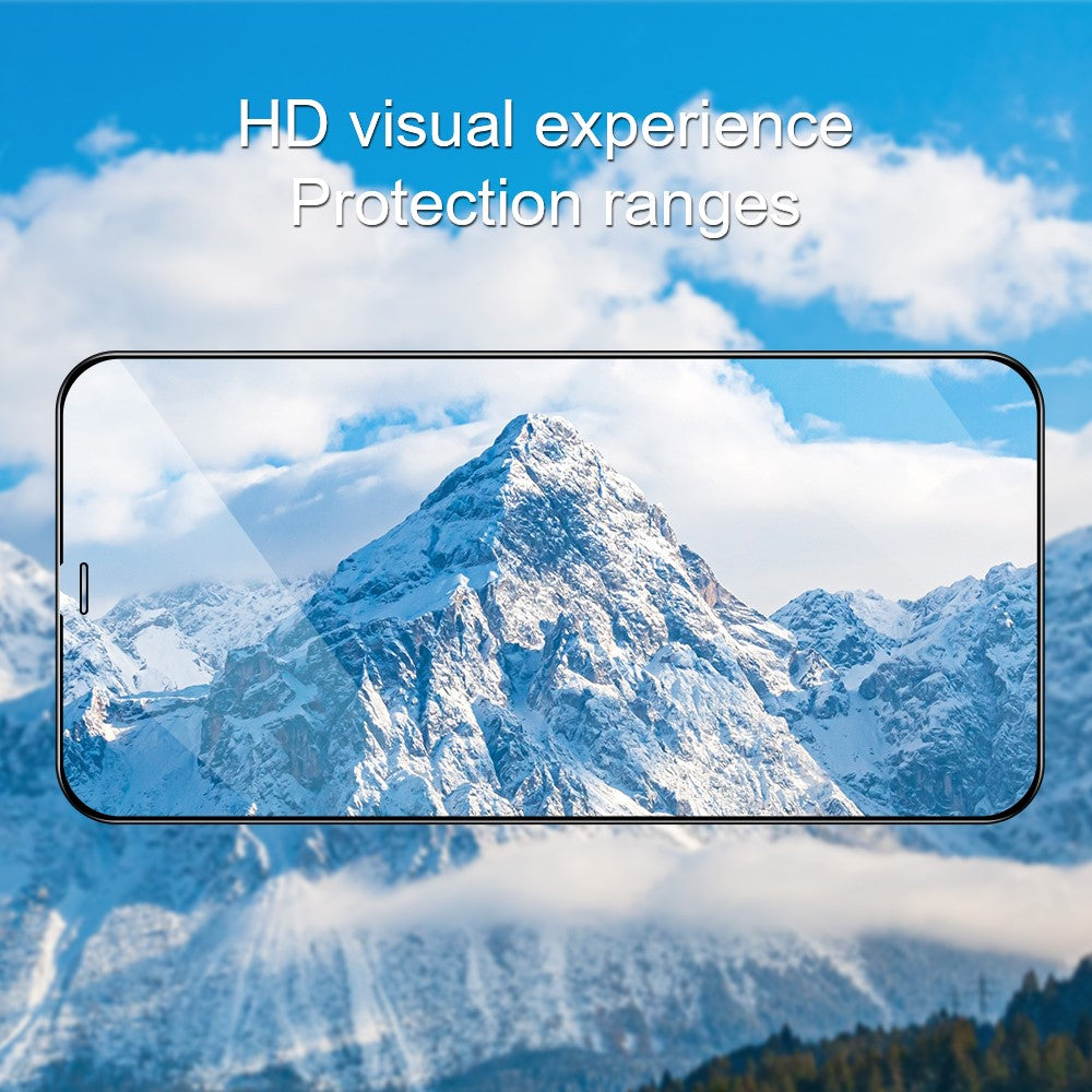 AMORUS til iPhone 18 Pro Max / 17 Pro Max Skærmbeskytter Anti-splint Hærdet Glas Film