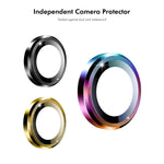 ENKAY HAT PRINCE For iPhone 17 Pro Max / iPhone 17 Pro Camera Lens Protector  Metal Ring Lens Film