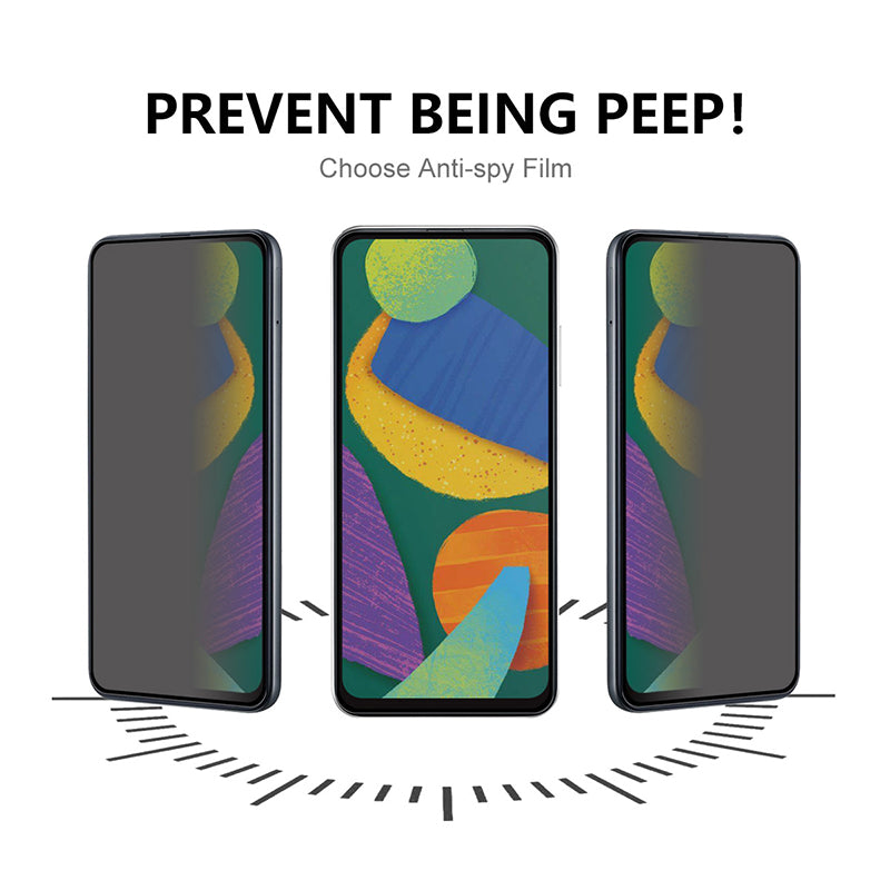 For Samsung Galaxy S26 FE / S25 FE Privacy Screen Protector Tempered Glass Anti Peep Film Full Coverage