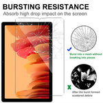Til Honor Pad X9a Hærdet Glas Skærmbeskytter 2.5D Lige Kant Fuldskærmsfilm Fuld Lim