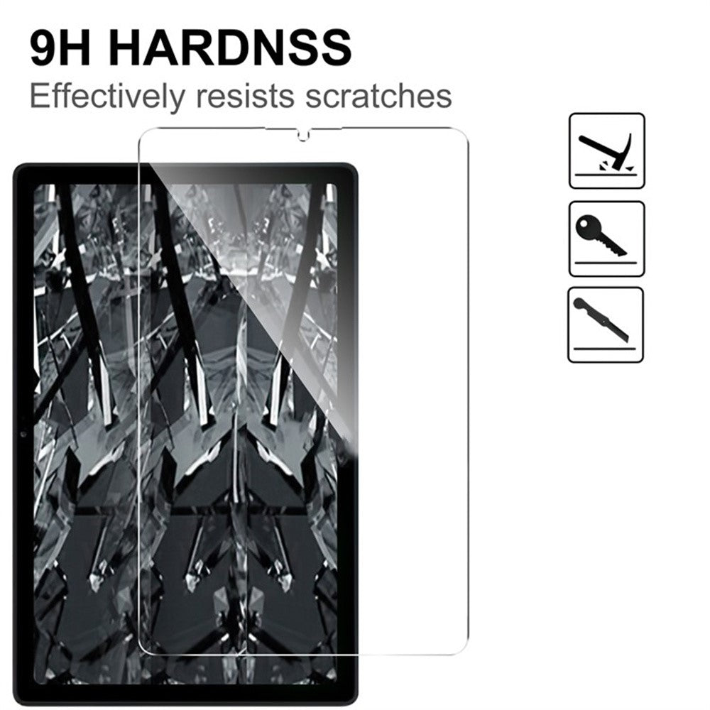 For Oppo Pad 4 Pro Hærdet Glas Skærmbeskytter 2.5D Lige Kant Fuld Skærm Film Fuld Lim