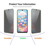 JUNSUNMAY 25Pcs For Samsung Galaxy A06s Anti-Spy Tempered Glass Screen Protector Anti Drop HD Clear Film