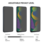 Til Samsung Galaxy A01 Privacy Skærmbeskyttelse Hærdet Glas Anti-Kig Film Fuld Dækning