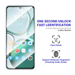 ENKAY HAT PRINCE For Xiaomi Redmi K80 Ultra 5G 2Pcs Screen Protector   Silk Printing 0.18mm High Aluminum-silicon Glass (Fingerprint Unlock)