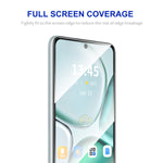 ENKAY HAT PRINCE For Xiaomi Redmi K80 Ultra 5G 2Pcs Screen Protector   Silk Printing 0.18mm High Aluminum-silicon Glass (Fingerprint Unlock)