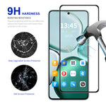 ENKAY HAT PRINCE For Xiaomi Redmi K80 Ultra 5G 2Pcs Screen Protector   Silk Printing 0.18mm High Aluminum-silicon Glass (Fingerprint Unlock)