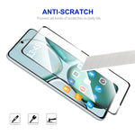 ENKAY HAT PRINCE For Xiaomi Redmi K80 Ultra 5G 2Pcs Screen Protector   Silk Printing 0.18mm High Aluminum-silicon Glass (Fingerprint Unlock)