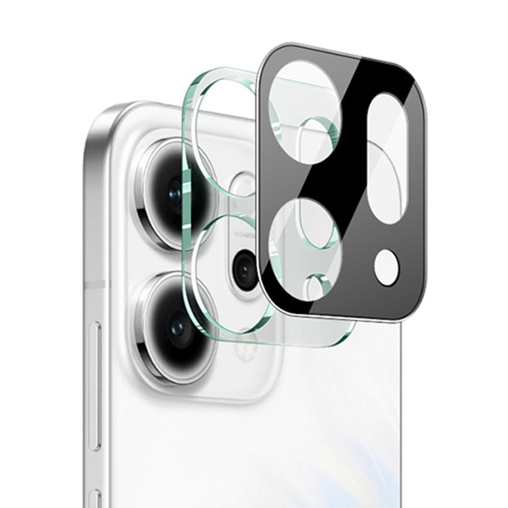 IMAK For Oppo Reno14 Pro 5G (Global) Camera Lens Protector Tempered Glass HD Clear Lens Film (Black Version)