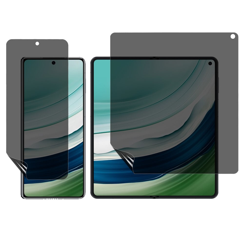 For Huawei Mate X5 Anti-Spy Screen Protector PET Matte Front and Back Screen Film
