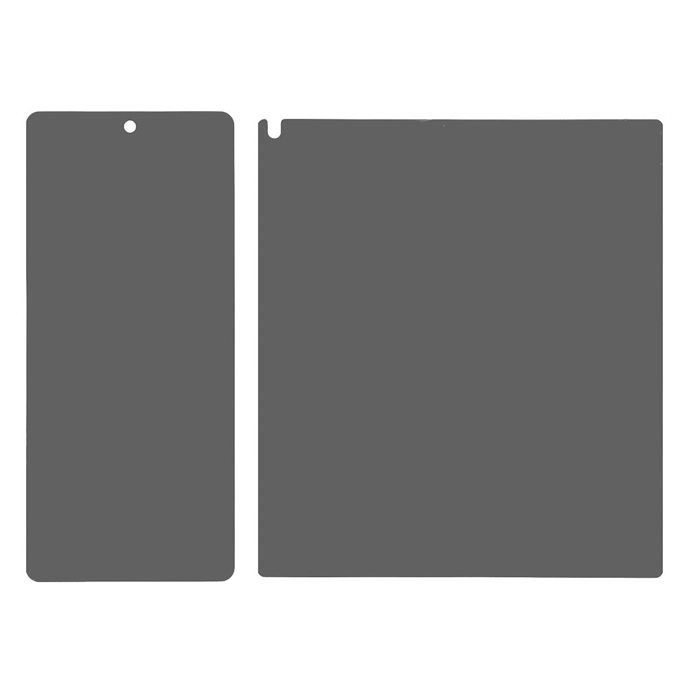 For Xiaomi Mix Fold 3 5G Anti-Spy Screen Protector PET Matte Front and Back Screen Film