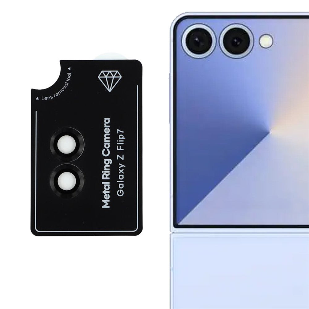 For Samsung Galaxy Z Flip7 5G Camera Lens Protector Precise Positioning Individual Lens Film Set