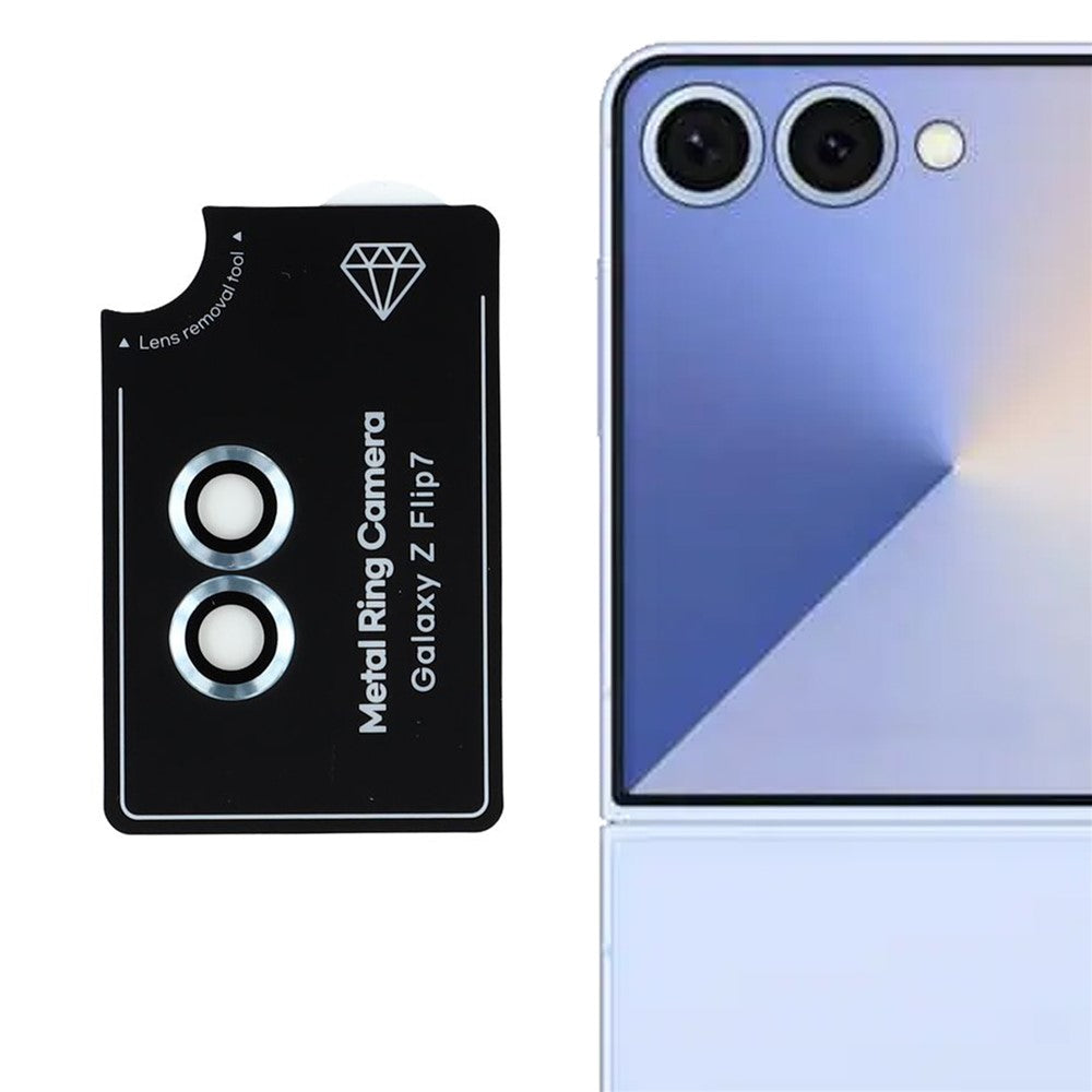 For Samsung Galaxy Z Flip7 5G Camera Lens Protector Precise Positioning Individual Lens Film Set