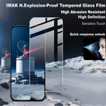 IMAK H Series For Honor X7e 4G / X6c 4G Tempered Glass Screen Protector Shatter-Proof Protection