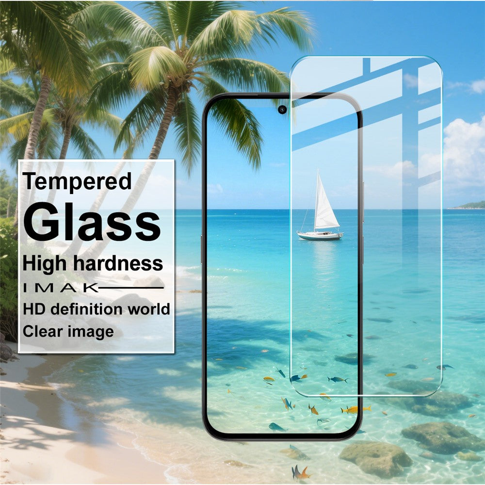 IMAK H Series For Honor X7e 4G / X6c 4G Tempered Glass Screen Protector Shatter-Proof Protection