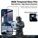 IMAK Pro+ Series til Honor X7e 4G / X6c 4G Hærdet Glas Fuld Skærmbeskytter Følsom Touch Film