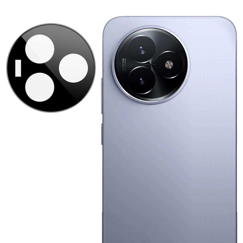 IMAK For Xiaomi Redmi K80 Ultra 5G Camera Lens Protector Tempered Glass HD Clear Lens Film (Black Version)