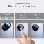 IMAK For Xiaomi Redmi K80 Ultra 5G Camera Lens Protector Tempered Glass HD Clear Lens Film (Black Version)