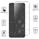 2.5D Arc Edge HD skärmskydd för Xiaomi 12T 5G / 12T Pro 5G / Redmi K50 Ultra 5G, högkvalitativt aluminium-kiselglas med pekskärmsskyddsfilm