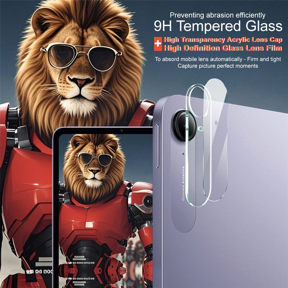 IMAK For Xiaomi Pad Mini / Redmi K Pad Tempered Glass Camera Lens Protector + Acrylic Lens Cap