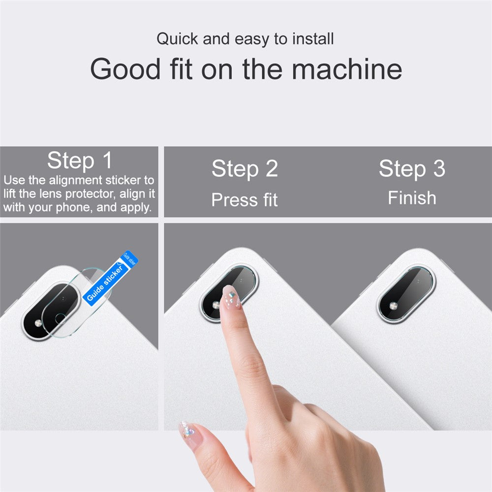 IMAK For Xiaomi Pad Mini / Redmi K Pad Tempered Glass Camera Lens Protector + Acrylic Lens Cap