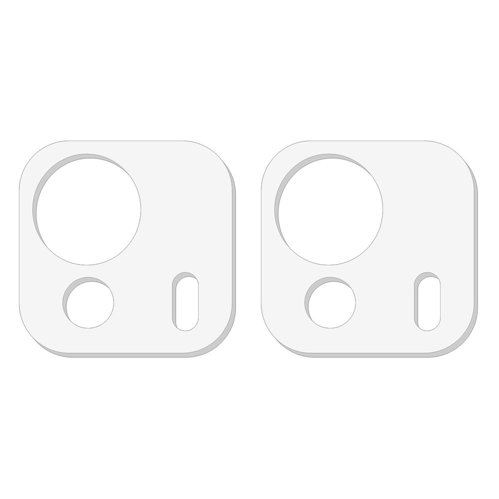 2Pcs For Xiaomi Pad 7S Pro 12.5 Camera Lens Protector 3D Arc Edge Anti-Scratch Tempered Glass Lens Film