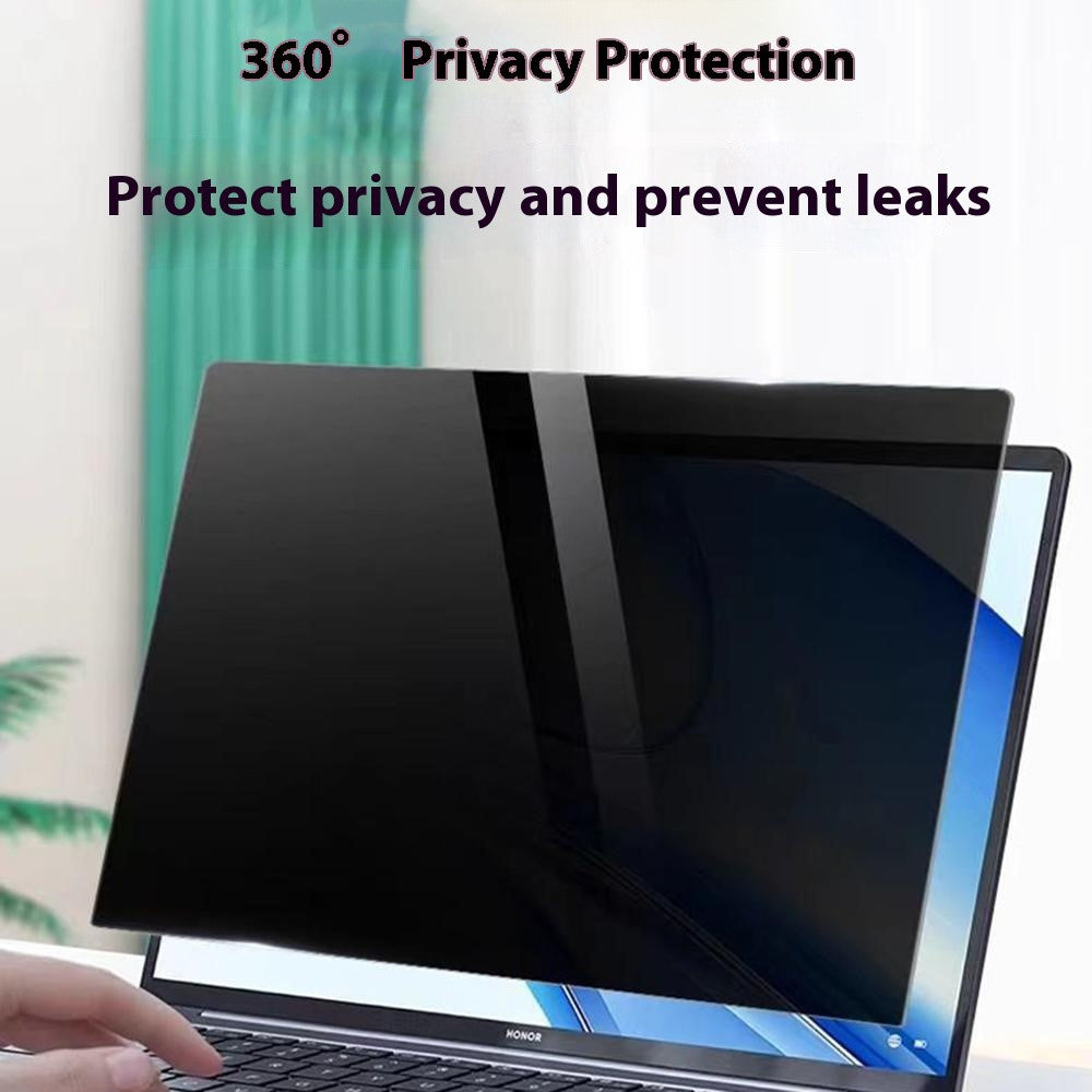 598 x 337mm Matte Anti-Spy Screen Protector for 27 inch 16:9 Laptops Snap-On Explosion-Proof Soft PET Film